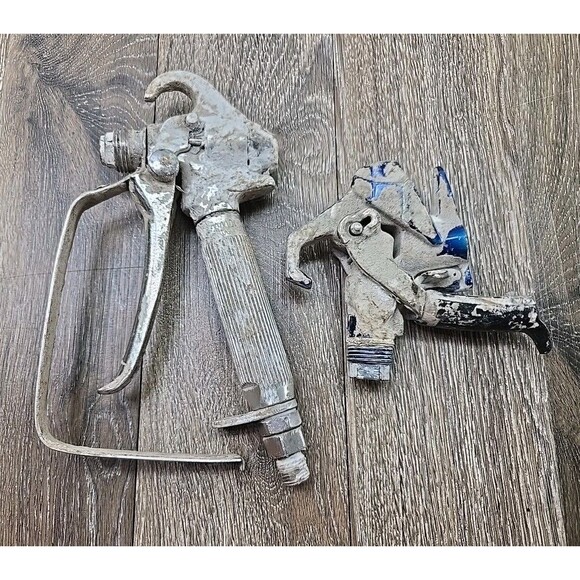 Graco Paint Spray Gun Parts Lot - Untested - PARTS OR REPAIR Only Sale - Picture 1 of 13